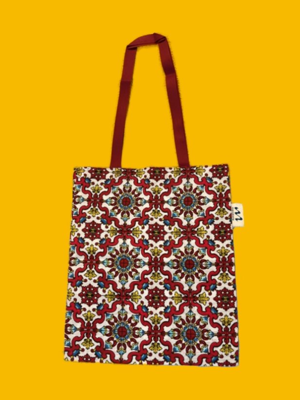 Plátěná taška - Barva: Červená