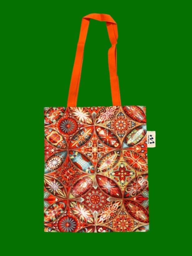 Plátěná taška - Barva: Oranžová